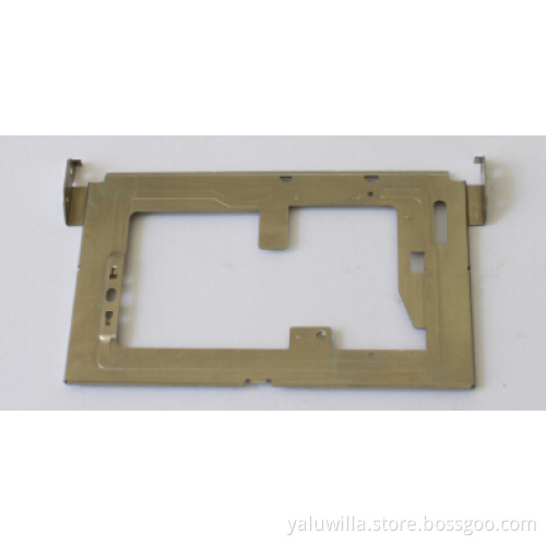 Stamped rotary screen main frame
